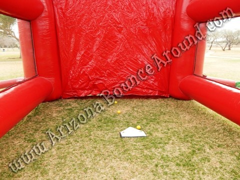 Inflatable batting cage rental Scottsdale, Arizona